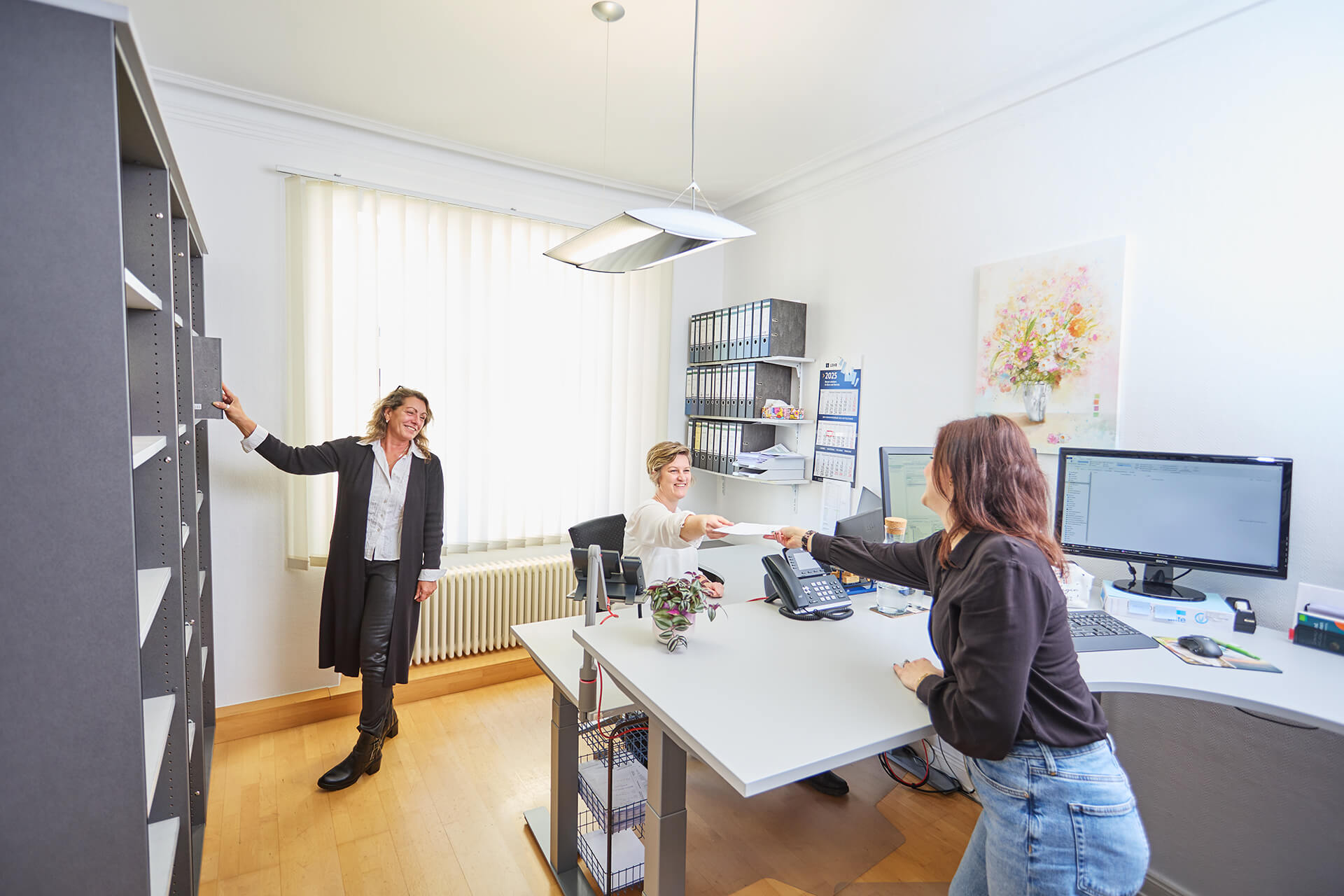 Bearbeitung von Buchhaltung und Rechnungswesen bei der Steuerberatung Dockter & Partner in Trier